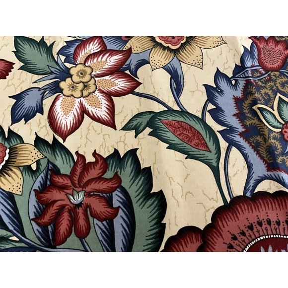 WAVERLY Home Decor Fabric  Greenfield Village/Henry Ford Musuem Floral 21" x 54" - Picture 13 of 16